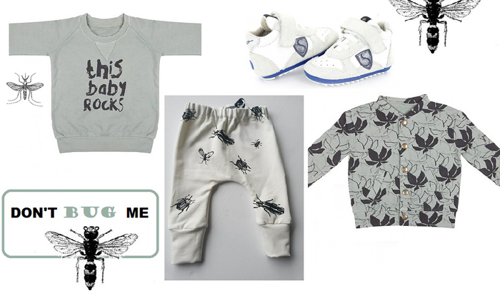 beestjes prints babykleding, hippe kinderkleding