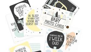 Milestone baby cards, babycards, babykaarten