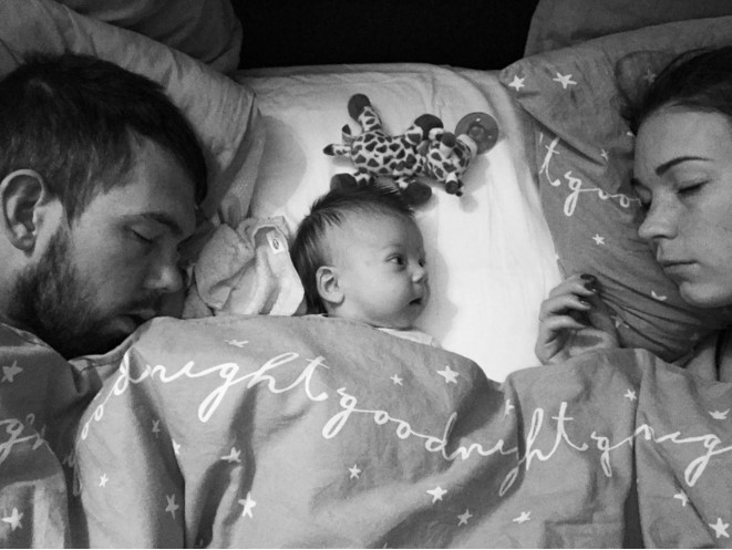 gebroken nachten, slecht slapen met baby