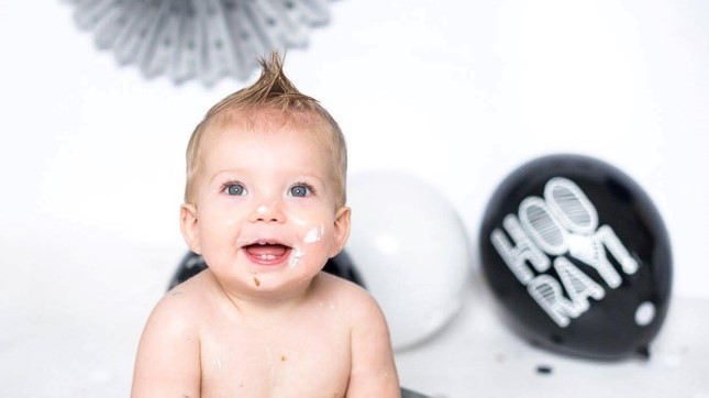 eerste verjaardag baby, baby 1 jaar
