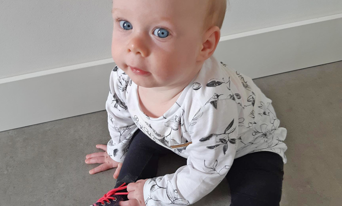 ritme baby, baby 8 maand, babyblog, baby label