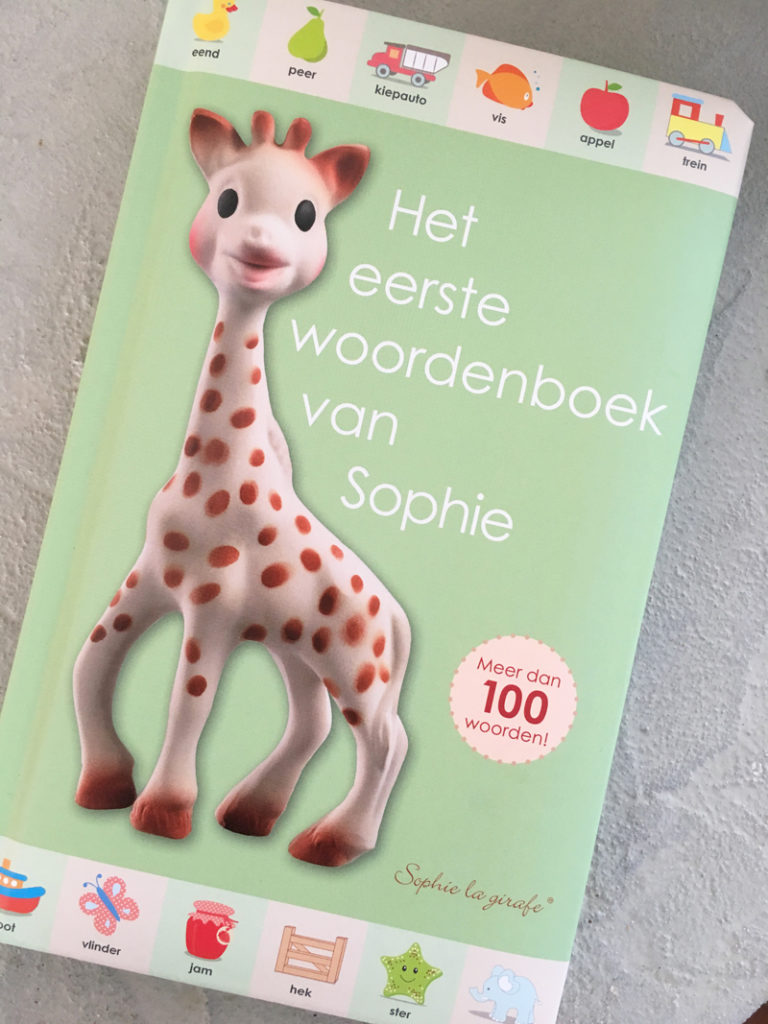 Het eerste woordenboek van Sophie de Giraf, babyboek