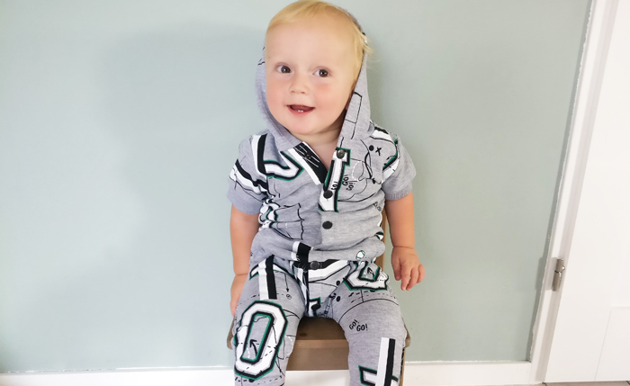 onesie lucky no7, onesies, stoere jongenskleding, stoere baby jongenskleding