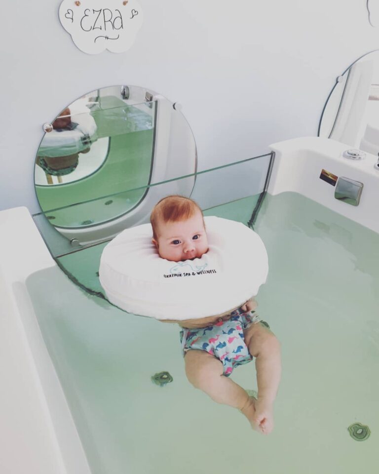 Baby Spa; floaten en massages voor de allerkleinsten BABYLABEL