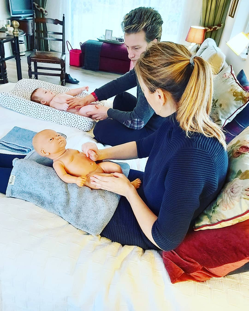 babymassage les, hoe geef je babymassage