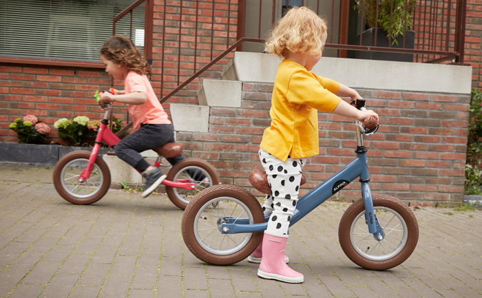 Alpina Rider, alpina loopfiets, loopfietsje, stoer loopfietsje