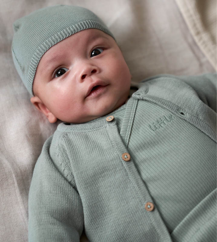 Kleding Jongenskleding Babykleding voor jongens Truien Apricot Color Hand Knitted Baby Sweater and Headband for 3-6 mo 