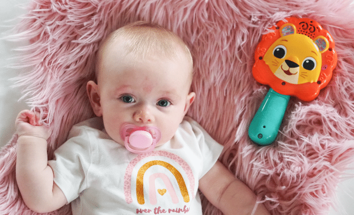 VTECH kiekeboe leeuwtje, kiekeboe spelletje spelen baby