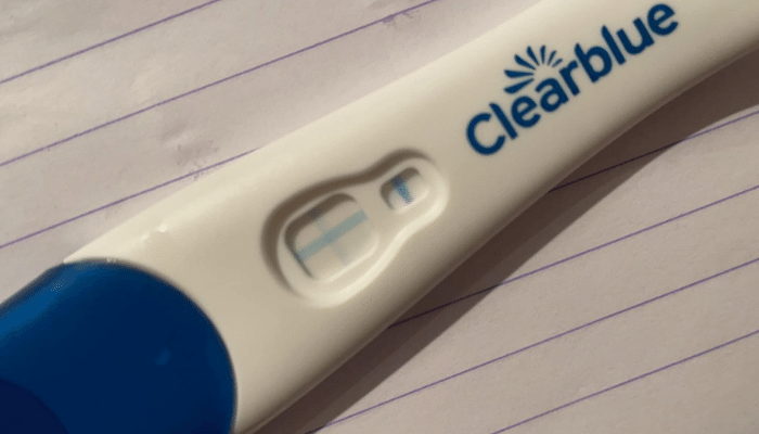 positieve zwangerschapstest, zwangerschapstest